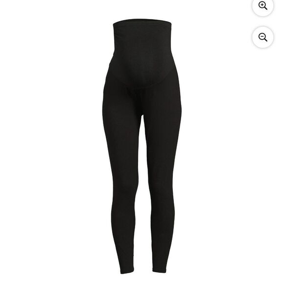 High-Waisted Black Leggings - Picture 1 of 3